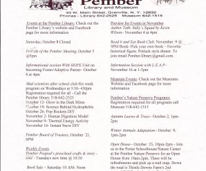 Check Out What’s Happening  in October